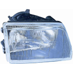 FARO FANALE PROIETTORE SX H4-R2 PARAB NERA PRED REG ELETT FIAT CINQUECENTO 09/92>