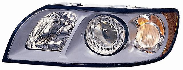 FARO FANALE PROIETTORE DX H7-HB3 PRED REG ELETT VOLVO V50 01/04> PARAB GRIGIA