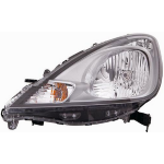 FARO FANALE PROIETTORE DX H4 PRED REG ELETT PARAB CROM HONDA JAZZ 03/11>