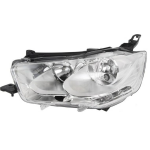 FARO FANALE PROIETTORE DX H7-H1 MANUALE CITROEN C-ELYSEE 01/13> VALEO