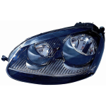 PROIETTORE VOLKSWAGEN GOLF'03/JETTA'05 DX PARABOLA NERA H7+H7 441-1171R-LDEM2 39670