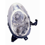 FARO FANALE PROIETTORE DX H4 PRED REG ELETT NISSAN MICRA 10/07>09/10 PARAB CROM