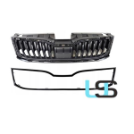 GRIGLIA C/CORNICE NERO LUCIDO SKODA OCTAVIA 01/17>