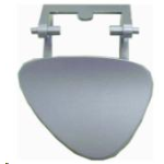 TAPPO PARAURTI LAVAFARI DX MERCEDES CLASSE E W211 AVANTGARD 07/02>04/06
