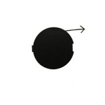 TAPPO PARAURTI COPRIGANCIO TRAINO ANT FIAT DOBLO 2000 01/00>