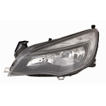 FARO FANALE PROIETTORE SX 2H7 PRED REG EL C/DRL OPEL ASTRA J 01/10> PARAB NERA