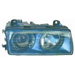 FARO FANALE PROIETTORE SX 2H1 PR REG EL BMW SERIE 3 E36 12/90>VETRO C/GOCCE(HELLA) 32210