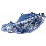 FARO FANALE PROIETTORE DX H7-H7 2 PARAB PRED REG ELET T PEUGEOT 206 08/98>03/09 34820