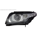 FARO FANALE PROIETTORE DX RANGE ROVER EVOQUE 2011-2014 HB3-PSY24W C/L DIURNA LED C/MOTORE