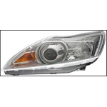 FARO FANALE PROIETTORE DX BIXENONC/MOTOR ELETT PARAB CROM FORD FOCUS 04/07> HELLA