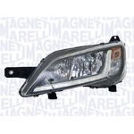 FARO FANALE PROIETTORE DX H7 C/CORNICE NERA PEUGEOT BOXER 01/14> MARELLI MAGNETI MARELLI