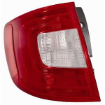 FANALE FANALINO POSTERIORE S/P DX BIANCO ROSSO SKODA SUPERB 01/08> SW