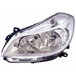 FARO FANALE PROIETTORE DX H7-H7 PRED REG ELET RENAULT CLIO 09/05>05/09 PARAB CROM