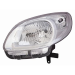 FARO FANALE PROIETTORE SX H4 PRED REG EL RENAULT KANGOO 05/13> PARAB CROM