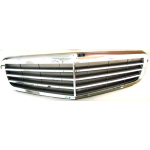 GRIGLIA MASCHERINA CROM-GRIGIA MERCEDES CLASSE C W204 06/07>CLASSIC-ELEGAN