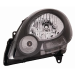 FARO FANALE PROIETTORE SX H4 PRED REG ELETT RENAULT KANGOO 09/07> PARAB NERA