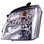 FARO FANALE PROIETTORE SX H4 PRED REG ELETT ISUZU D-MAX 01/02>12/05