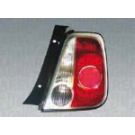 FANALE FANALINO POSTERIORE DX FIAT 500 07/07> BORDO BIANCO MAGNETI MARELLI