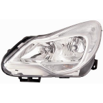 FARO FANALE PROIETTORE DX H7-H1 C/MOT EL OPEL CORSA D 03/11> PARAB CROMATA