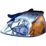FARO FANALE PROIETTORE SX H4 PRED REG ELETT KIA RIO 01/03>08/05