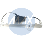 ALZAVETRO MECCANISMO POSTERIORE BMW 1'04/'07 P.SX