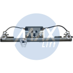 ALZAVETRO MECCANISMO ANTERIORE FIAT BRAVO DAL 2007/LANCIA DELTA 08 ANT.SX EL.