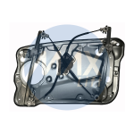 ALZAVETRO PANNELLO COMPLETO DI MECCANISMO ANTERIORE 5 PORTE SKODA-FABIA 08/'99 03/'07