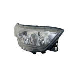 FARO FANALE PROIETTORE DX H7-H1 C/MOTOR ELETT PER IVECO DAILY 06/14> PARAB NERA