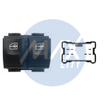 INTERRUTTORE ALZAVETRO RENAULT CLIO'12-CAPTUR-TRAFIC ZOE ANTERIORE SX, (DOPPIO)7 PIN