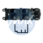 INTERRUTTORE ALZAVETRO LAND ROVER DISCOVERY 2009-2017 RANGE ROVER SPORT 2010-2013 PORTA ANTERIORE SX,RETROVISORI ELETTRICI,ALZACRISTALLI POSTERIORI ELETTRICI,4 INTERRUTTORI 3 PIN