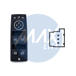 INTERRUTTORE ALZAVETRO MERCEDES CLASSE A W176 2012-2018 CLASSE B T246 2011-2019 GLA X156 2014-2019 CLASSE M W166 2011 CLA C117 2013 PORTA ANTERIORE SX,RETROVISORI ELETTRICI RIBALTABILI ELETTRICAMENTE,ALZACRISTALLI POSTERIORI ELETTRICI,4 INTERRUTTORI 3 PIN