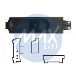 INTERRUTTORE ALZAVETRO MERCEDES SPRINTER 2009 PORTA ANTERIORE DX ,1 PULSANTE 3 PIN