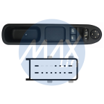 INTERRUTTORE ALZAVETRO PEUGEOT 207/C3 PICASSO PORTA ANT.SINISTRA 13PIN ALZA ANT+RETRO ELETTRICI