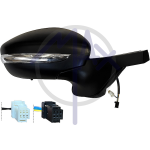 SPEC RETR CITROEN C3 2018 DX ELET NERO C/FAN SENS.TEMP 6+2 PIN
