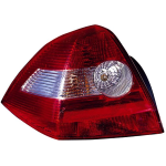FANALE FANALINO POSTERIORE S/P SX BIANCO ROSSO RENAULT MEGANE 09/02>04/06 4P