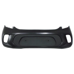PARAURTI POSTERIORE NERO LISCIO KIA PICANTO 01/17>
