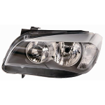 FARO FANALE PROIETTORE DX H7-H7 PRED REG ELETT BMW X1 E84 01/10> PARAB NERA