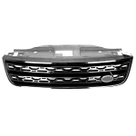 GRIGLIA MASCHERINA VERNICIATA NERA LAND ROVER DISCOVERY 10/16>