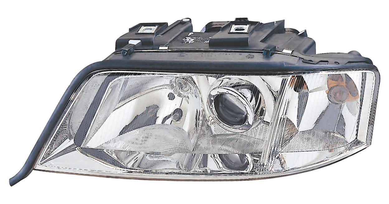 FARO FANALE PROIETTORE SX XENON D2S-H7 PRED REG ELETT AUDI A6 05/97 -->09/99