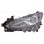 FARO FANALE PROIETTORE DX DS4 A LED C/MOTOR ELETTR MAZDA 3 09/13>12/16 PAR NERA