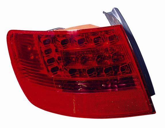 FANALE FANALINO POSTERIORE S/P SX EST ROSSO A LED AUDI A6 05/04>10/08 SW