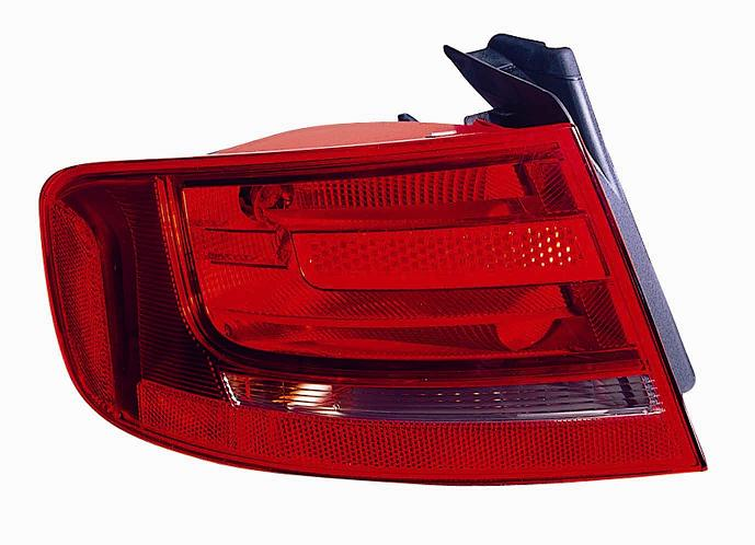 FANALE FANALINO POSTERIORE S/P SX EST ROSSO AUDI A4 12/07>