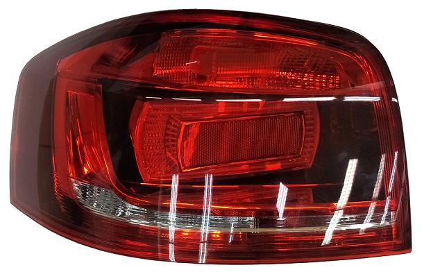 FANALE FANALINO POSTERIORE SX ROSSO FONDO SCURO AUDI A3 3P 05/10>