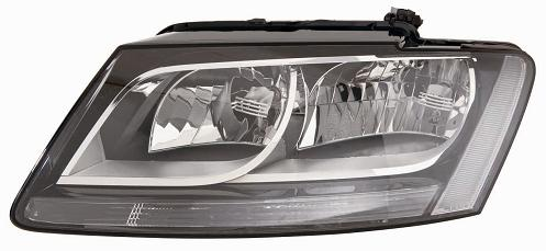 FARO FANALE PROIETTORE DX 2H7 C/MOTOR EL AUDI Q5 04/08> PARAB NERA