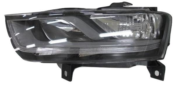 FARO FANALE PROIETTORE SX 2H7 C/MOTORE ELETT AUDI Q3  01/11>PARAB NERA