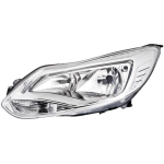 FARO FANALE PROIETTORE SX H1-H7 C/MOTOR ELETT FORD FOCUS 01/11>08/14 PARAB CROM HELLA