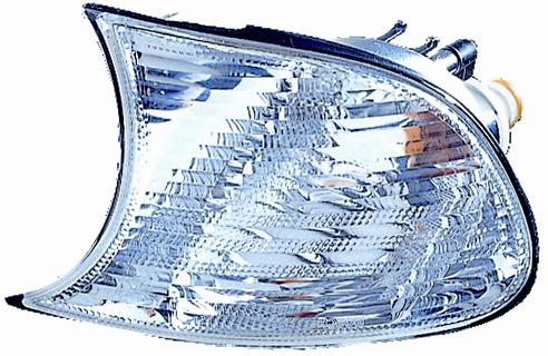 FANALE FANALINO ANTERIORE DX BIANCO BMW SERIE 3 E46 CC 09/01>03/03 CRYSTAL