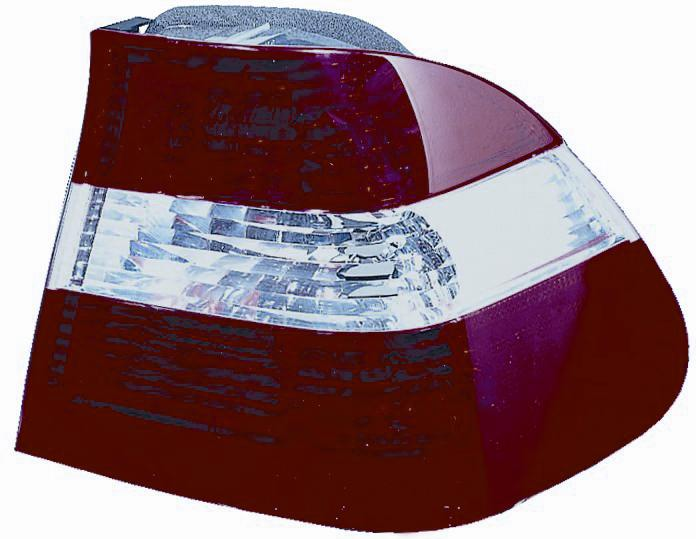 FANALE FANALINO POSTERIORE S/P DX EST BIANCO ROSSO BMW SERIE 3 E46 09/01>