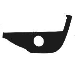 PARAURTI CANTONALE ANT/SX C/FEND MITSUBISHI L200 01/04>01/05