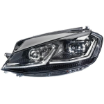 FARO FANALE PROIETTORE SX FULL LED DBL C/ILLUM FRONT ADATTIVA VW GOLF 7 11/16> HELLA